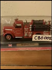 Del Prado Bedford 1939 Die cast Fire Truck