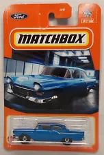 1957 Ford Custom 300 41/100 Matchbox 2024 HVL58 blue