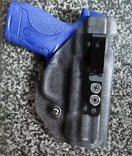 Kydex Style Inside the waistband Holster Straight Cant Very Low Ride Tuckable