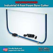 Hot Wire Foam Factory Industrial 4-Foot Foam Bow Cutter (Reconditioned) #050A