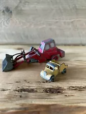 Vintage 1956 Lesney Wreck Truck N#13 / Dinky Toys Tractor (Good For Parts)