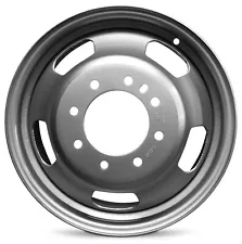 New Wheel For 2003-2018 Dodge Ram 3500 17 Inch Silver Steel Rim