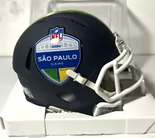 EAGLES PACKERS SAO PAULO Sept 6 Brazil International Game Riddell Mini Helmet