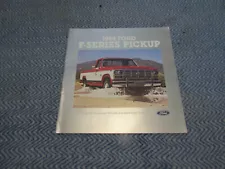 1984 FORD F150 F250 F350 F-SERIES PICKUPS ORIGINAL DELUXE DEALER SALES BROCHURE