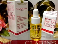 ☾2 PCS☽Clarins Blue Orchid Face Treatment Oil◆5mL◆✰☾Dehydrated Skin Anti-aging☽✰