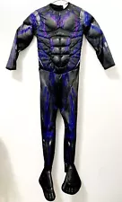 Avengers Black Panther Boys Muscle Bodysuit Halloween Costume Size Child Medium