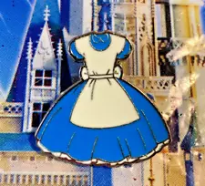 ☕ Alice's Dress from Disney's Alice in Wonderland - Character Dress Booster Pin