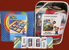 Mario Kart Bedroom Set Twin Comforter 2 Pillowcase Area Rug