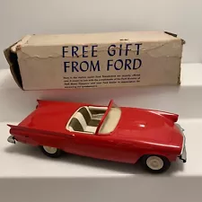 AMT 1957 Ford Thunderbird Convertible 1/25 Promo Model Car RED with Box *READ *