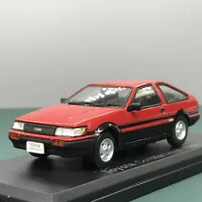 Mini Car Toyota Corolla Levin 1983 Red 1/43 Scale Box Display Diecast Vol 81