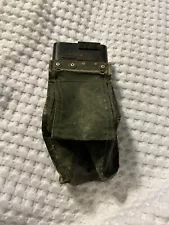 M240 OD Green Vinyl Soft Pouch Nutsack Used