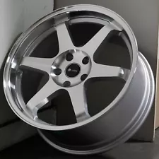 17x8 Silver Machined Wheels Vors TR37 5x112 35 (Set of 4) 73.1