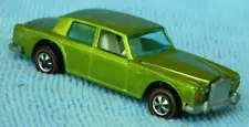 Vintage Hot Wheels Rolls-Royce Silver Shadow Redline (Light Green)