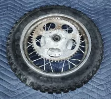 12" Rupp Minibike Rear Wheel, Tire, Sprocket and Brake Assy -Mini Bike, Roadster