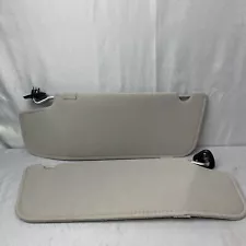 2007 - 2011 Ford Ranger Sun Visor Pair Set Driver Passenger Left Right Side Gray