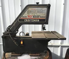 Craftsman 10'' Direct Drive Band Saw Model 113.244512 vintage NO SHIPPING