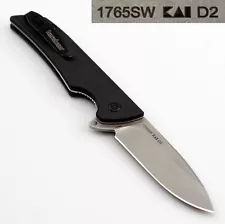 Kershaw Skyline Mini - SW Stonewashed D2 Steel Blade KVT Bearings Model 1765SW