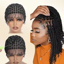 Double Full Lace Crochet Wig Caps With Natural Knots And Baby Hair (125 Knots)