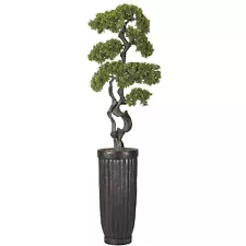 Artificial Faux Bonsai Tree 70" Large Fake Plant Real Touch for Indoor Home a...