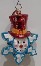 Christopher Radko 2005 FALLING FOR YOU Glass Ornament