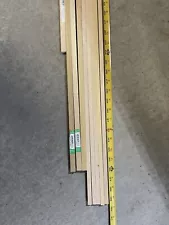 Lot Of 9 x Assorted 1/2” Thick Sticks For Sale