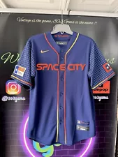 Authentic Nike Houston Astros #24 Koontz Space City Connect MLB Baseball Jersey