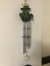 Frog Wind Chime For Outdoor. Make Strong Sound.