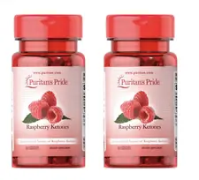 Set of 2_Puritan's Pride Raspberry Ketones 500 mg - 60 Capsules_EXP 10/2024