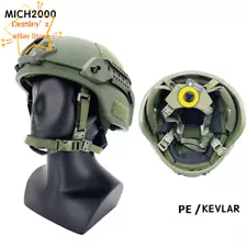 MICH PE Bulletproof Helmet NIJ IIIA Aramid Training Hanging Inner Lining Helmet