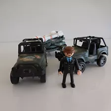 Military Vehicles JEEP 2000 + MISSILES + Character