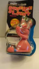 VINTAGE NOS ORIGINAL E. B. ENERGIZER BUNNY SQUEEZE LIGHT 1990 1995 TOY NIP