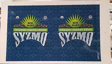 Syzmo Energy Drink Blue Agave Organic Pre Production POS Advertising