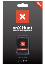 OnX Premium Maps GPS Chip with Landowners & Property Boundaries for Garmin