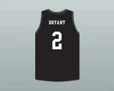 CUSTOM GIANNA BRYANT 2 MAMBA BALLERS BLACK BASKETBALL JERSEY Top Stitched S-6XL