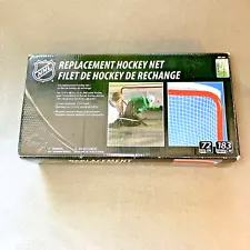 NHL Replacement Hockey Net for 72" x 48" x 35" Goal Size UNUSED 183 cm