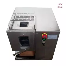 QSJ-T Shredded Meat Cutting Machine Ginder 3mm Blade with Double Blade 110V Hot