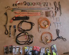 Arborist, Tree Worker Gear Lot DMM, Petzl, Weaver, CT, Climb Right, Rope Logic