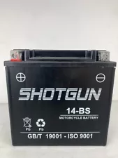 Shotgun YTX14-BS Replaces Battery For 2020 Honda TRX520FA Foreman Rubicon-BLEM