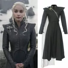 Game of Thrones Daenerys Targaryen Costume Mother of Dragons Cosplay Fancy Dress