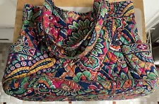 Vera Bradley Get Carried Away Bag in Venetian Paisley Over night Bag Travel