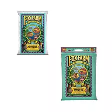 FoxFarm Potting Soil Mix, 40Lbs. & Foxfarm Organic Potting Soil Mix, 11.9Lbs