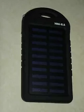 NRA-ILA 5000maH Solar Power Bank with 2 In 1 Charging