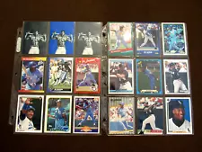 BO JACKSON RAIDERS ROYALS WHITE SOX 25 X WITH 2 DONRUSS 208 & 650 ERROR CARDS