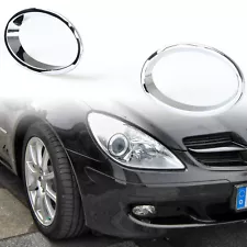 Chrome Fog Light Trim Surround For Mercedes Benz SLK Class R171 SLK350 (For: 2005 Mercedes-Benz SLK350)