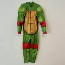 Teenage Mutant Ninja Turtle Raphael Youth Small 4-6 Halloween Costume Pull On