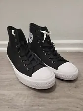 Nike x Converse Chuck Taylor II 2 - Discontinued Black/White Men's 9 Brand New