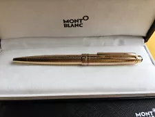 Montblanc Meisterstuck Ballpoint Gold Pen Wavy 164P