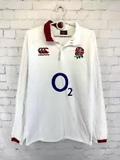 ENGLAND NATIONAL TEAM 2019 2020 HOME RUGBY JERSEY CANTERBURY ORIGINAL SIZE M