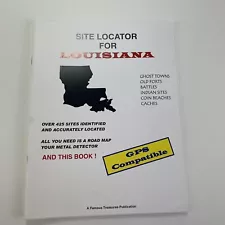 Treasure Hunting Site Locator for Louisiana Ghost Towns-Old Forts-Battles-Indian