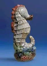 Seahorse Ceramic Statue Home Decor